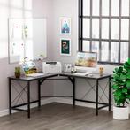Hoekbureau - Angle Desk - L-vormig - Zwart, Maison & Meubles, Bureaux, Ophalen of Verzenden