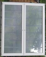 pvc terrasraam , raam , chassis , venster 196 x 234 wit, Bricolage & Construction, Châssis & Portes coulissantes, Ophalen of Verzenden