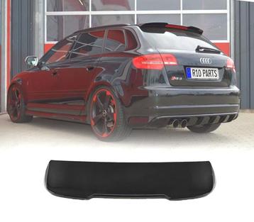 SPOILER AUDI A3 8P 3 PORTES 04-13 LOOK RS3 NOIR BRILLANT beschikbaar voor biedingen