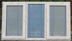 pvc raam , chassis , venster 186 x 103 creme / zwart 9005, Bricolage & Construction, Ophalen of Verzenden, Raamkozijn