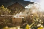 Hot tub: Zweedse Hottub,  houtgestookte geïntegreerde kachel, Tuin en Terras, Zwembaden, 200 tot 300 cm, Rond, Nieuw, Ophalen of Verzenden