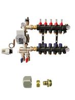 Kunststof vloerverwarming verdeler met pomp actie prijzen, Bricolage & Construction, Chauffage & Radiateurs, Ophalen of Verzenden